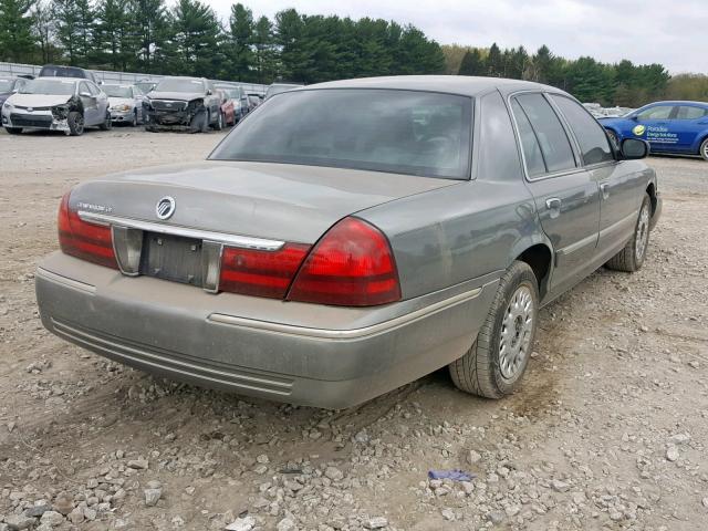 2MEFM74W63X703791 - 2003 MERCURY GRAND MARQ GRAY photo 4