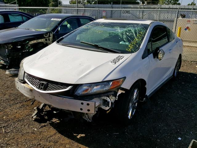 2HGFG3B17CH523207 - 2012 HONDA CIVIC EXL 白色 照片 2