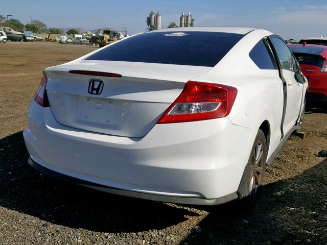 2HGFG3B17CH523207 - 2012 HONDA CIVIC EXL 白色 照片 4