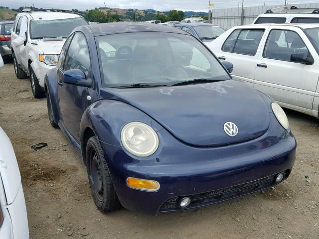 3VWCT21C21M400632 - 2001 VOLKSWAGEN NEW BEETLE Blau Foto 1