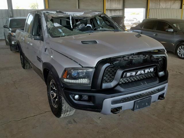 1C6RR6YT6FS749906 - 2015 RAM 1500 REBEL SILVER photo 1