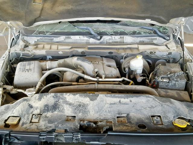 1C6RR6YT6FS749906 - 2015 RAM 1500 REBEL ვერცხლისფერი ფოტო 7