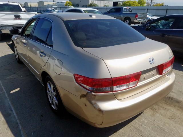 1HGCM66544A080430 - 2004 HONDA ACCORD EX  photo 3