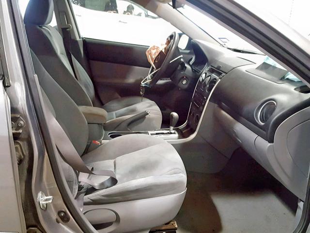 1YVFP80C365M57728 - 2006 MAZDA 6 I GRAY photo 5