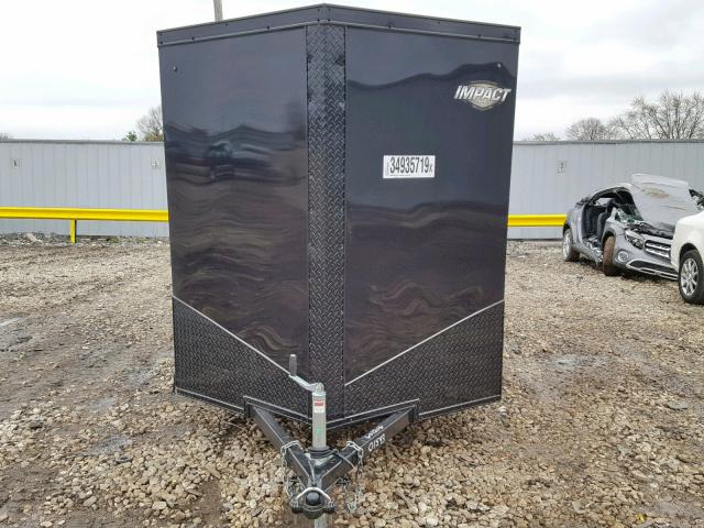 7HLBE1213KE001543 - 2019 UTILITY TRAILER BLACK photo 7