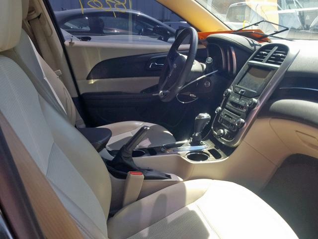 1G11C5SL1EF238193 - 2014 CHEVROLET MALIBU 1LT GRAY photo 5