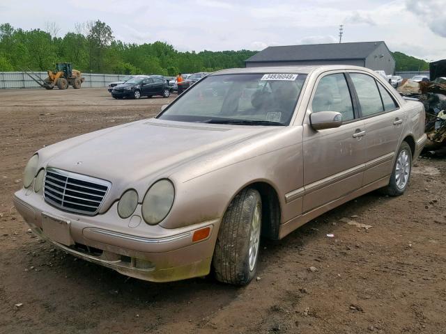 WDBJF65J11B330449 - 2001 MERCEDES-BENZ E 320 GOLD photo 2