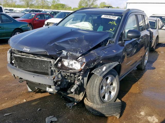 1C4NJCBA4ED542504 - 2014 JEEP COMPASS SP 黑色 照片 2