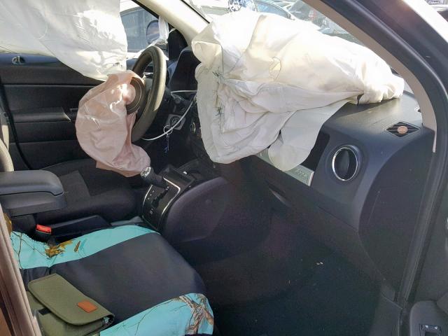 1C4NJCBA4ED542504 - 2014 JEEP COMPASS SP 黑色 照片 5