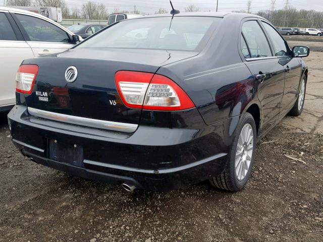 3MEHM08159R625669 - 2009 MERCURY MILAN PREM BLACK photo 4