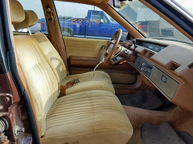 1G2AF51R4JT236331 - 1988 PONTIAC 6000 BROWN photo 5