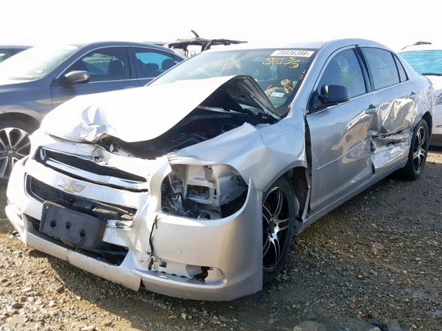 1G1ZG57B79F196321 - 2009 CHEVROLET MALIBU LS SILVER photo 2