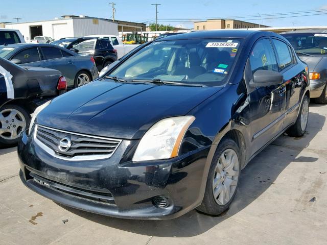 3N1AB6AP5CL750811 - 2012 NISSAN SENTRA 2.0 BLACK photo 2