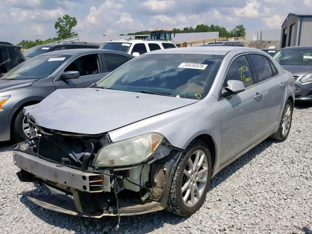 1G1ZK57B19F212222 - 2009 CHEVROLET MALIBU LTZ SILVER photo 2