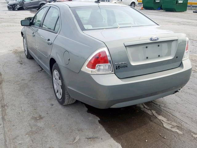 3FAHP06Z09R160421 - 2009 FORD FUSION S TAN photo 3