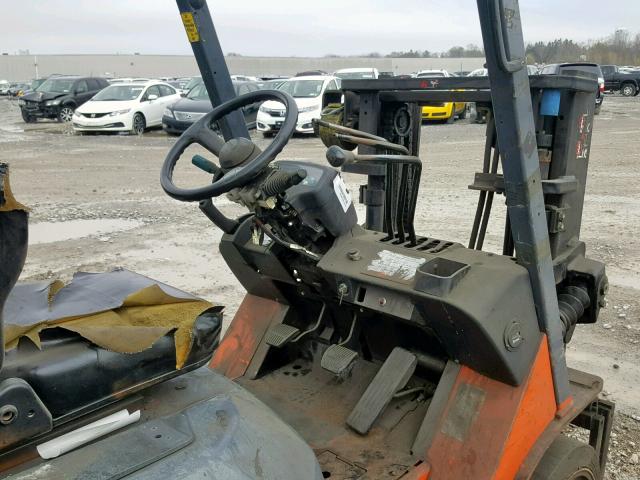 7FCCU2574148 - 2006 TOYOTA FORKLIFT ORANGE photo 5