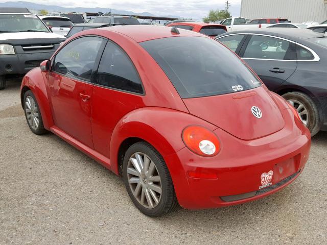 3VWRW31C08M526473 - 2008 VOLKSWAGEN NEW BEETLE Qırmızı foto 3