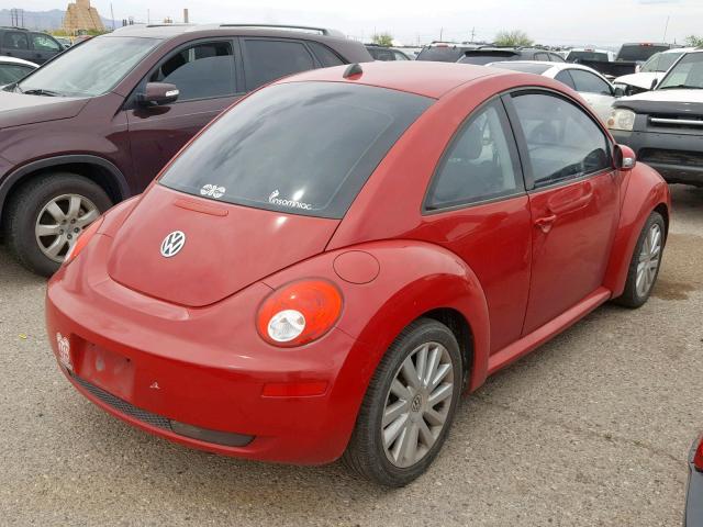 3VWRW31C08M526473 - 2008 VOLKSWAGEN NEW BEETLE Qırmızı foto 4
