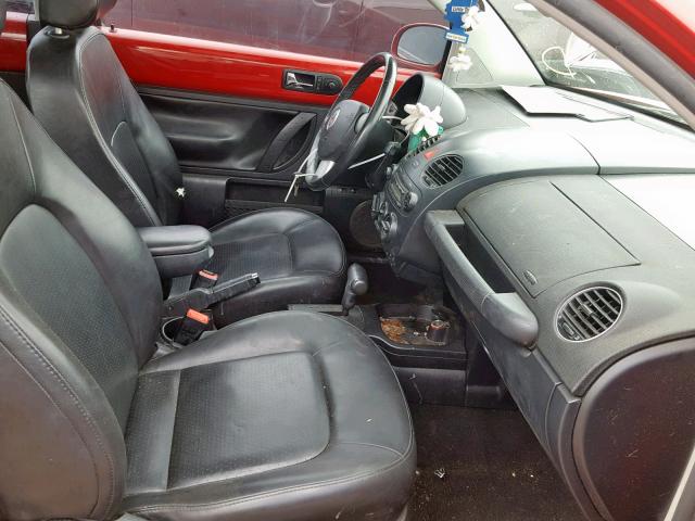 3VWRW31C08M526473 - 2008 VOLKSWAGEN NEW BEETLE Qırmızı foto 5