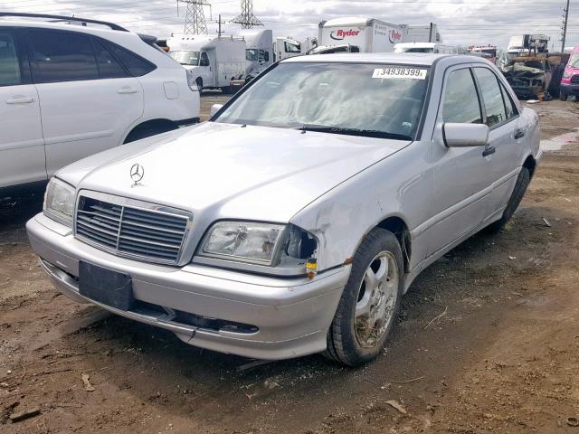 WDBHA29G4XA785654 - 1999 MERCEDES-BENZ C 280 SILVER photo 2