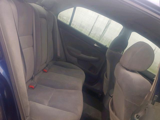 1HGCM56653A026992 - 2003 HONDA ACCORD EX BLUE photo 6
