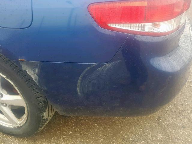 1HGCM56653A026992 - 2003 HONDA ACCORD EX BLUE photo 9