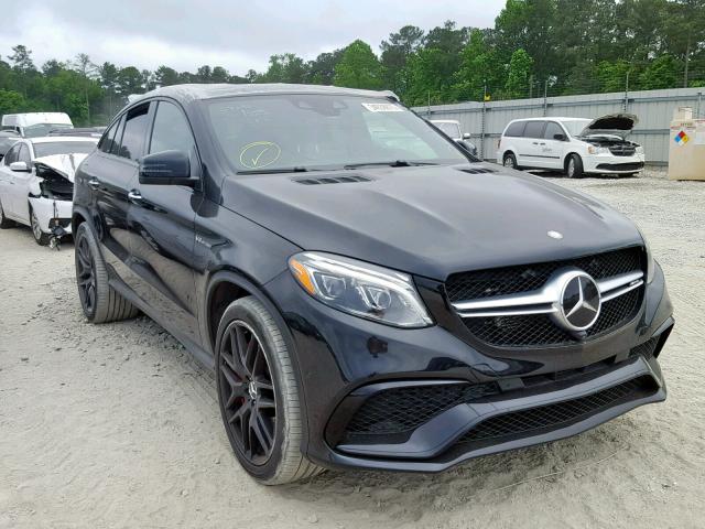 4JGED7FB1HA050015 - 2017 MERCEDES-BENZ GLE COUPE BLACK photo 1