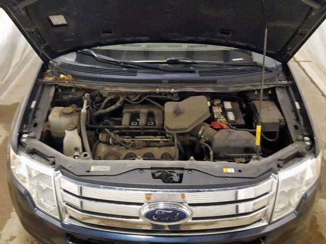 2FMDK48C19BA98271 - 2009 FORD EDGE SEL BLUE photo 7