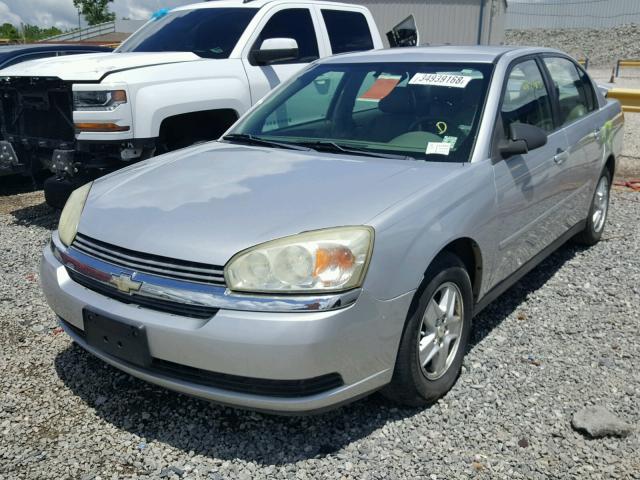 1G1ZT52835F271288 - 2005 CHEVROLET MALIBU LS Gümüş foto 2