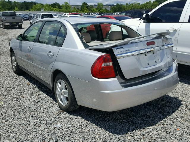 1G1ZT52835F271288 - 2005 CHEVROLET MALIBU LS Gümüş foto 3