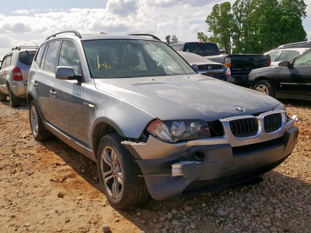 WBXPA93415WD13955 - 2005 BMW X3 3.0I GRAY photo 1