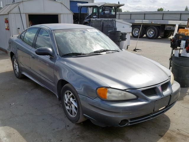 1G2NF52F43C304667 - 2003 PONTIAC GRAND AM S GRAY photo 1