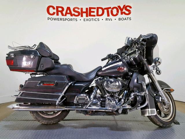 1HD1FC4117Y721039 - 2007 HARLEY-DAVIDSON FLHTCUI BLACK photo 1