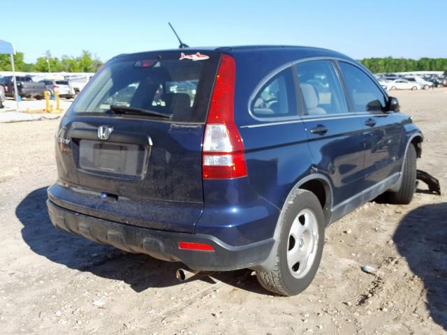 5J6RE38319L010485 - 2009 HONDA CR-V LX  photo 4