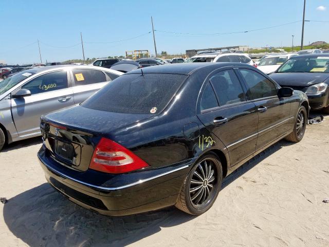 WDBRF61J63F296657 - 2003 MERCEDES-BENZ C 240  photo 4