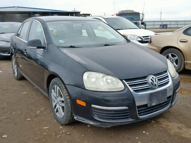 3VWSG71K06M764253 - 2006 VOLKSWAGEN JETTA 2.5 BLACK photo 1