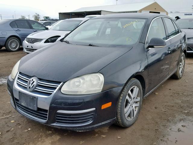 3VWSG71K06M764253 - 2006 VOLKSWAGEN JETTA 2.5 BLACK photo 2