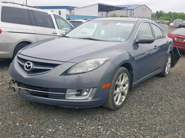 1YVHZ8CB0A5M34390 - 2010 MAZDA 6 S GRAY photo 2