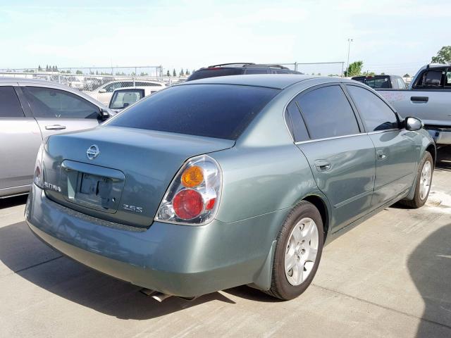 1N4AL11DX4C128839 - 2004 NISSAN ALTIMA BAS GREEN photo 4