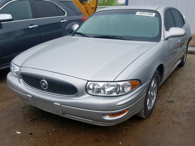 1G4HP52K844177660 - 2004 BUICK LESABRE CU SILVER photo 2