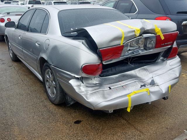 1G4HP52K844177660 - 2004 BUICK LESABRE CU SILVER photo 3