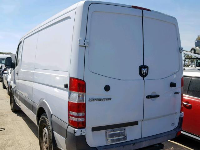 WD0PE745X75185418 - 2007 DODGE SPRINTER 2 WHITE photo 3