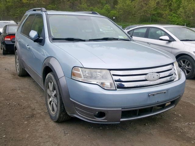 1FMDK05W98GA17449 - 2008 FORD TAURUS X S BLUE photo 1