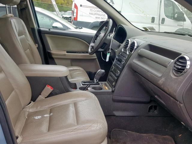 1FMDK05W98GA17449 - 2008 FORD TAURUS X S BLUE photo 5