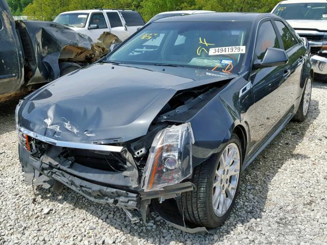 1G6DP5E37C0118406 - 2012 CADILLAC CTS PREMIU TEAL photo 2