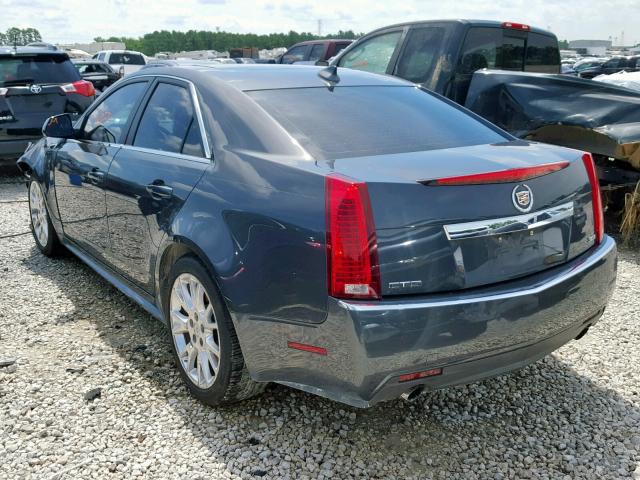 1G6DP5E37C0118406 - 2012 CADILLAC CTS PREMIU TEAL photo 3