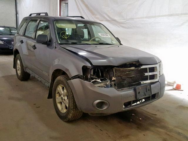 1FMCU02Z48KA05632 - 2008 FORD ESCAPE XLS GRAY photo 1