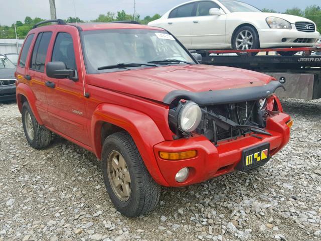 1J4GL58K94W205810 - 2004 JEEP LIBERTY LI RED photo 1