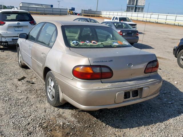 1G1NE52J1Y6279180 - 2000 CHEVROLET MALIBU LS TAN photo 3