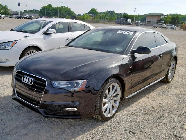 WAUM2AFR0GA008396 - 2016 AUDI A5 PREMIUM BLACK photo 2